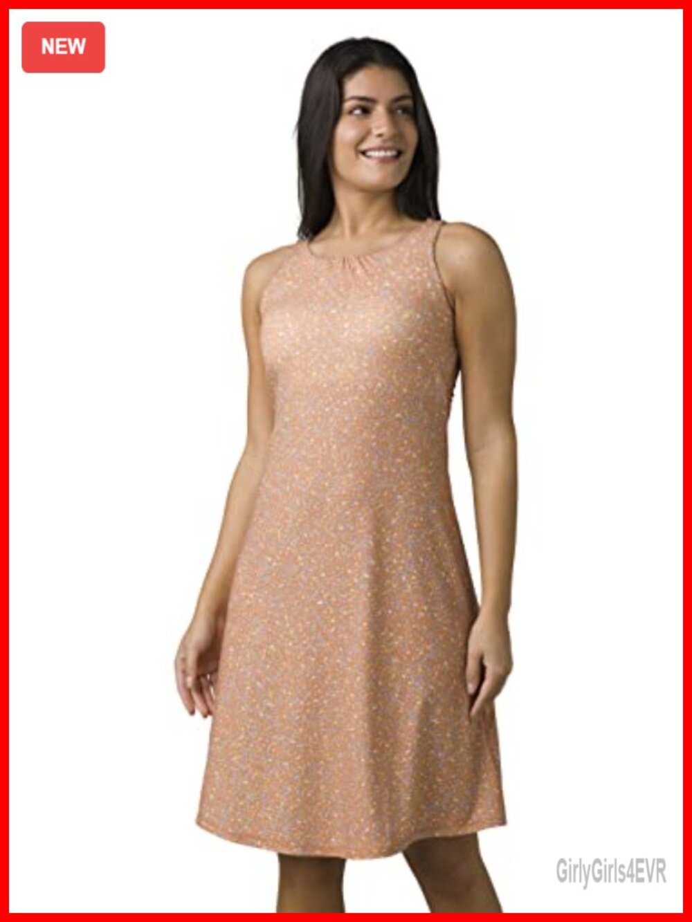 Skypath A-Line Knee-Length Sleeveless Hiking Dress